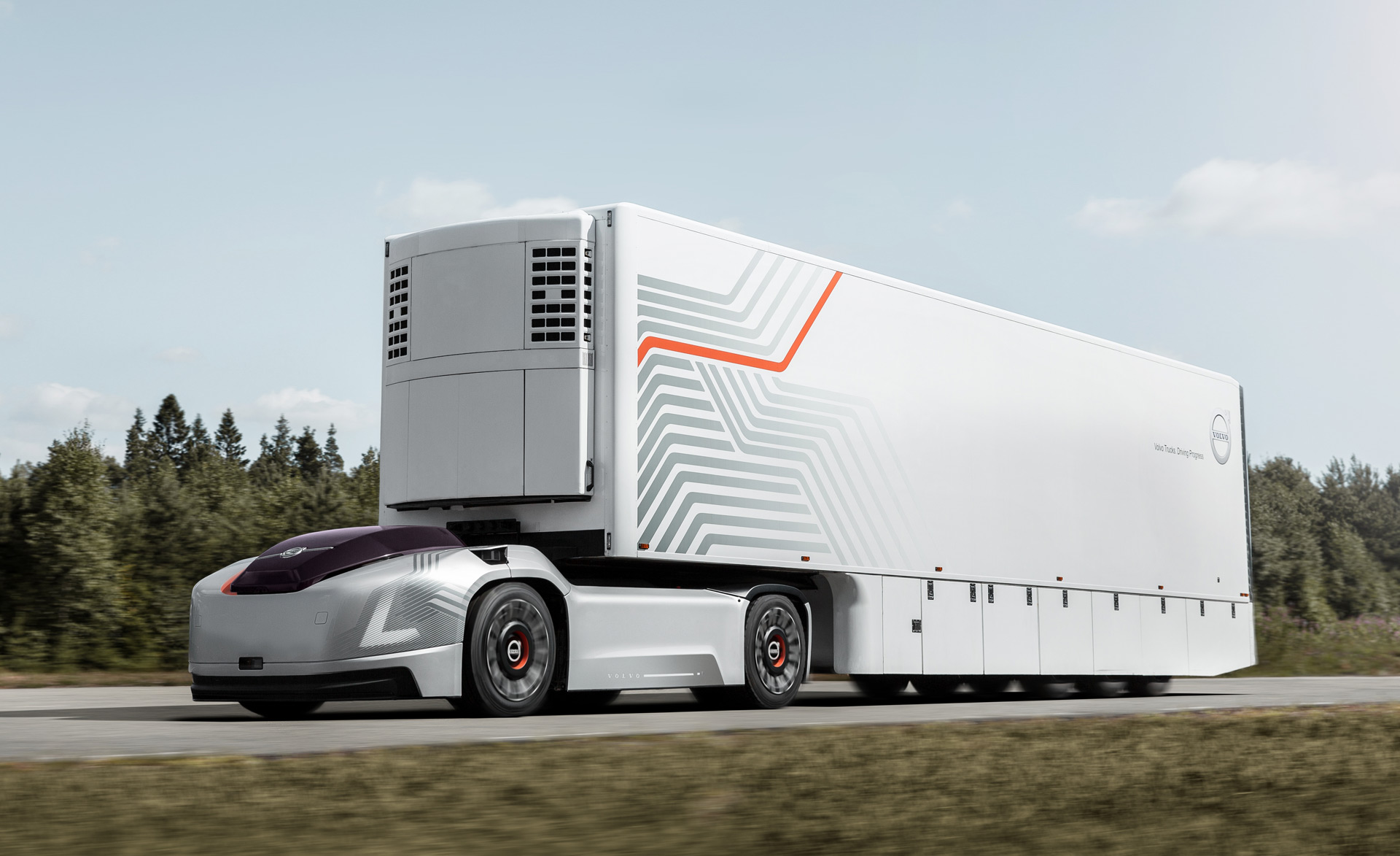 Volvo Trucks reveals Vera selfdriving electric semi concept