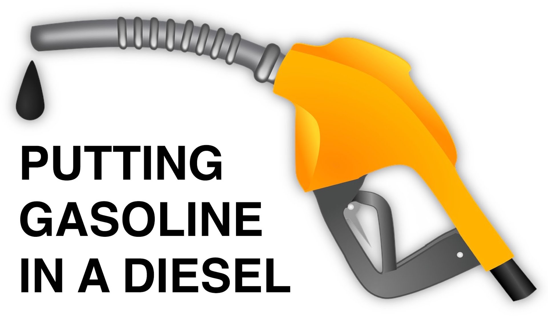 What happens when you put gas into a diesel tank?