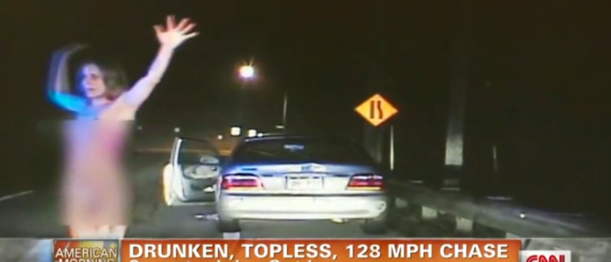 Topless Cleveland Woman Arrested After 128 Mph Chase Video 7514