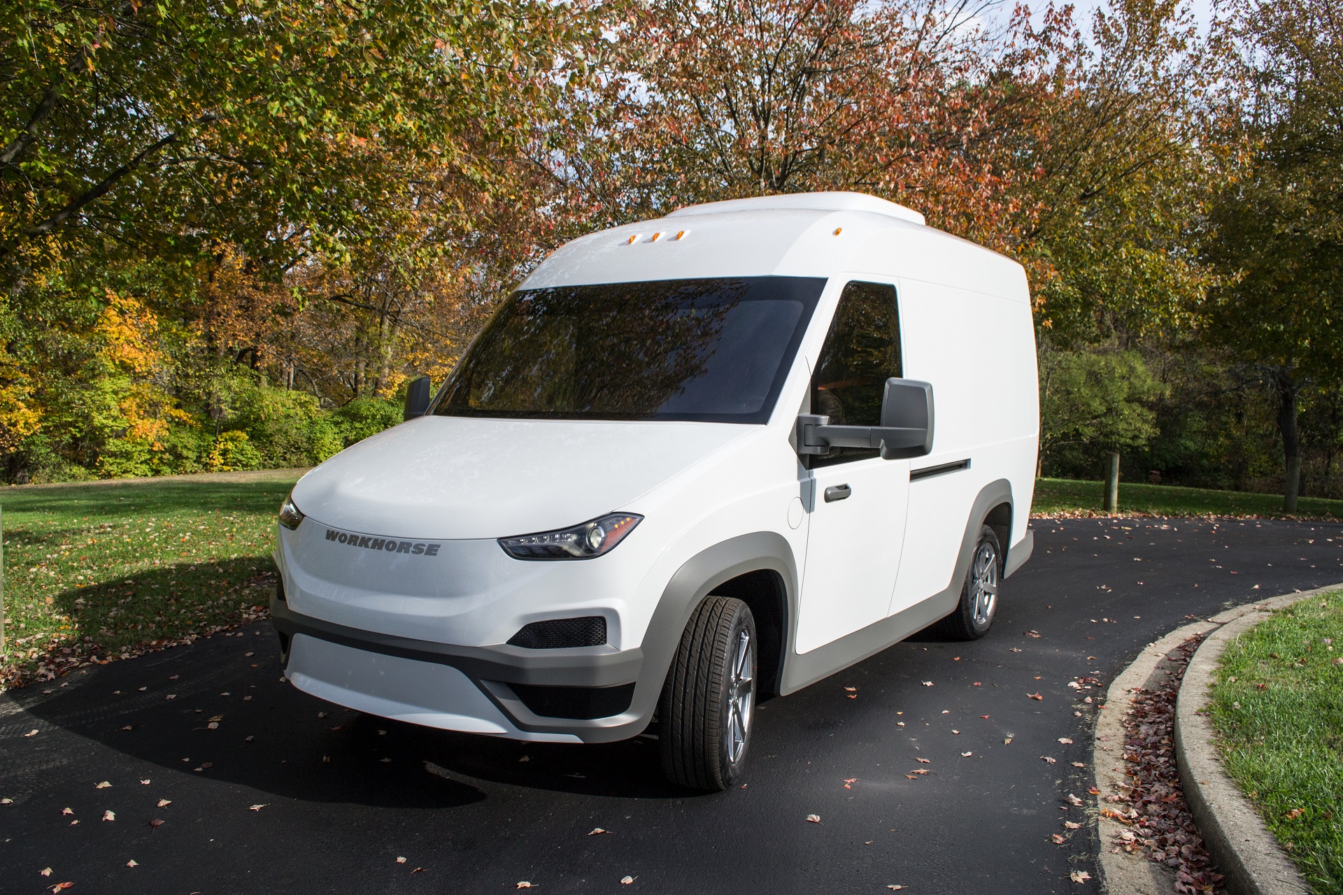 Workhorse N Gen Electric Parcel Van Comes With Optional Drone Delivery