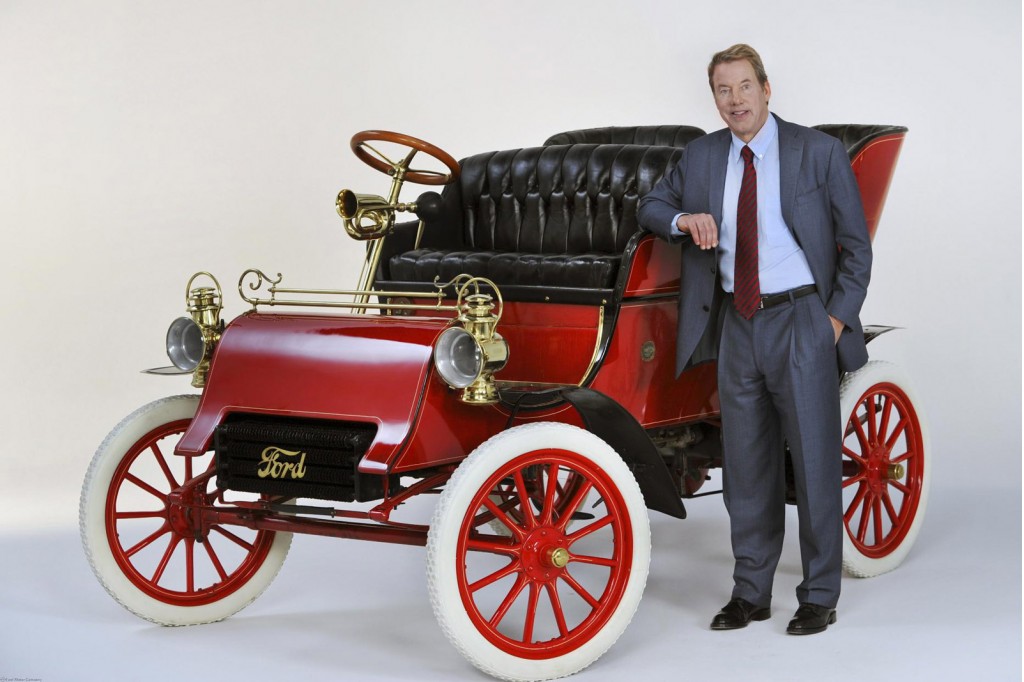 1903 Ford Model A Rear Entry Tonneau and Bill Ford, Jr.