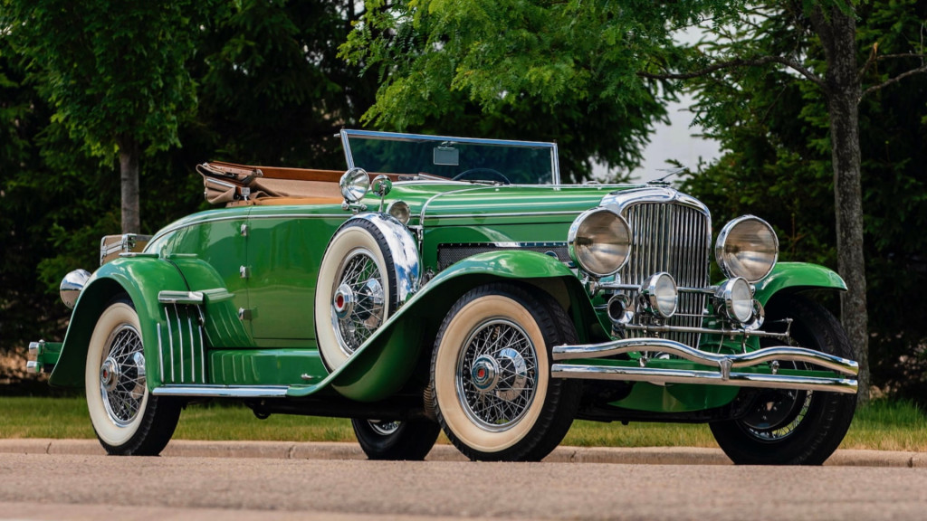 1929 Duesenberg Model J Murphy Convertible Coupe sells for 2.365M