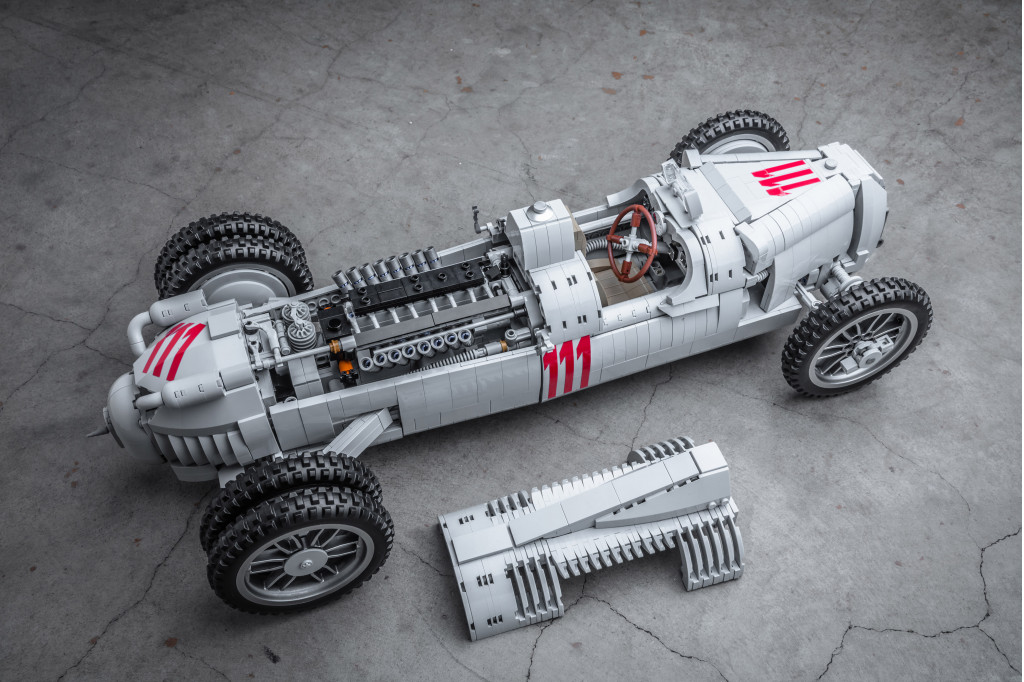 1936 Auto Union Lego race car