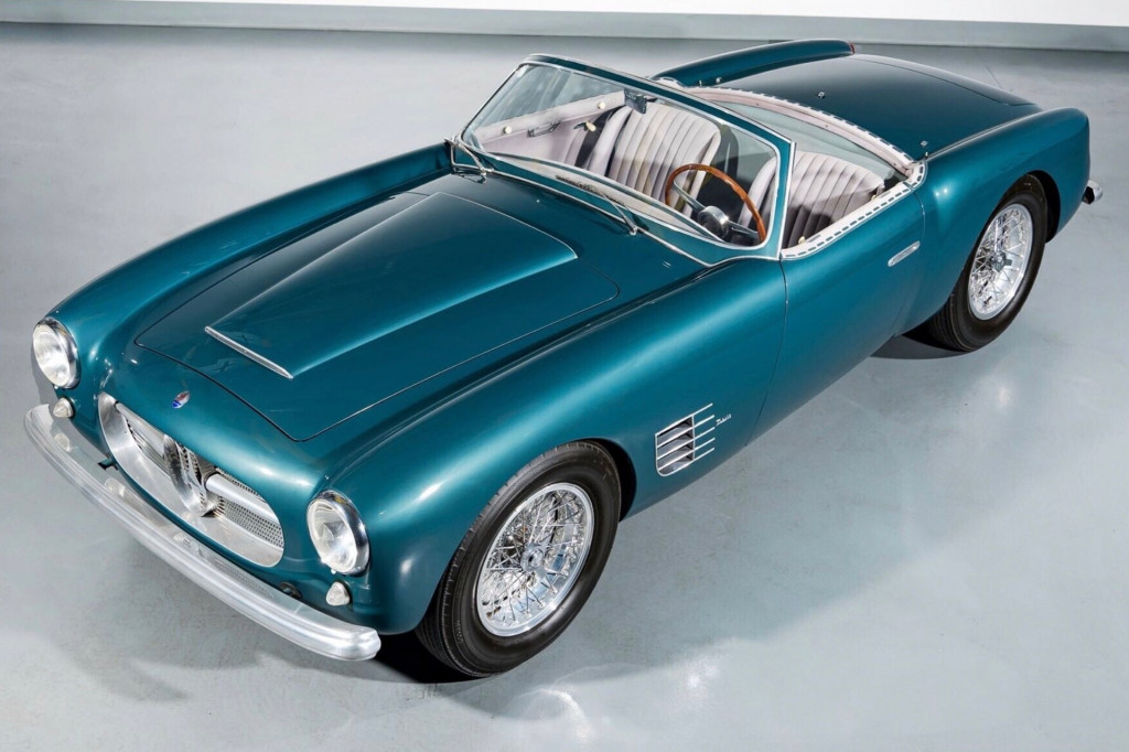 1955 Maserati A6G/54 2000 Spyder by Zagato heads to auction