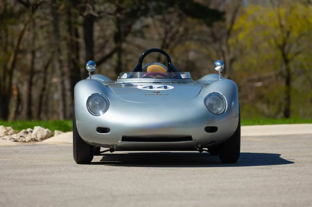 1959 Porsche 718 RSK bearing chassis no. 718-028 - Photo credit: Mecum