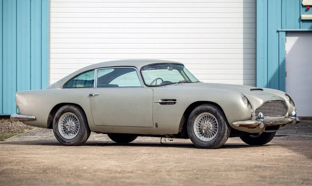 Unrestored 1963 Aston Martin DB5 heads to auction