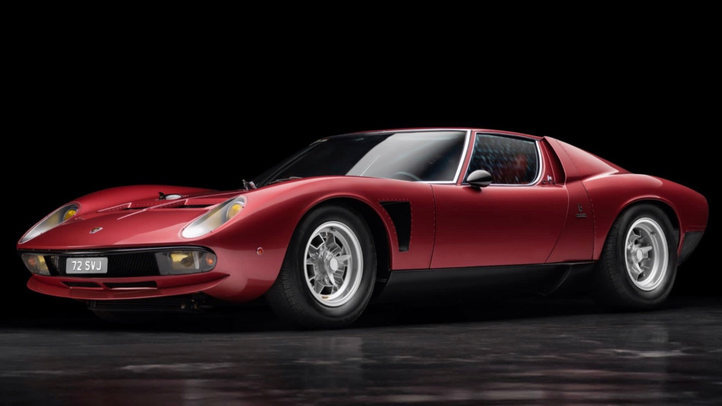 1-of-3 1972 Lamborghini Miura SVJ is up for sale