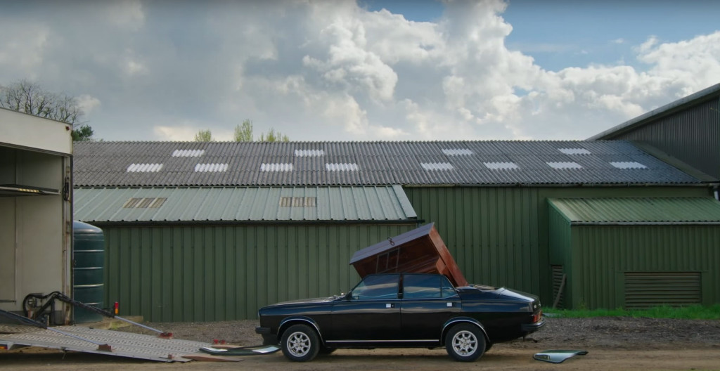 Car on which Jeremy Clarkson dropped a piano is for sale, mid-restoration (it's a Morris Marina)