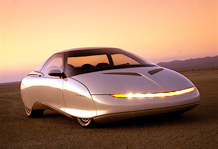35 years ago, this GM prototype had a yoke, four-wheel steering, and satellite navigation