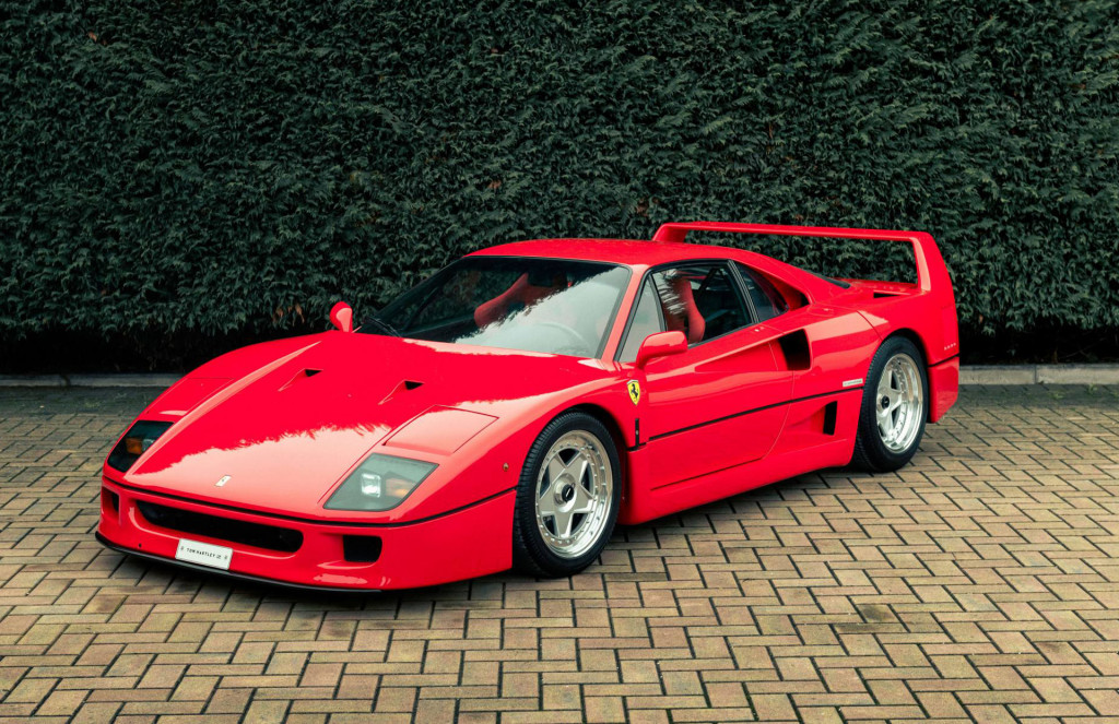 1990 Ferrari F40 previously owned by Toto Wolff - Photo credit: Tom Hartley Jnr.