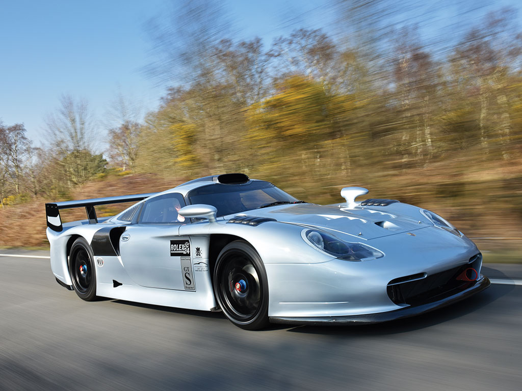 Street-legal Porsche 911 GT1 Evo racer sells for $3.14 million