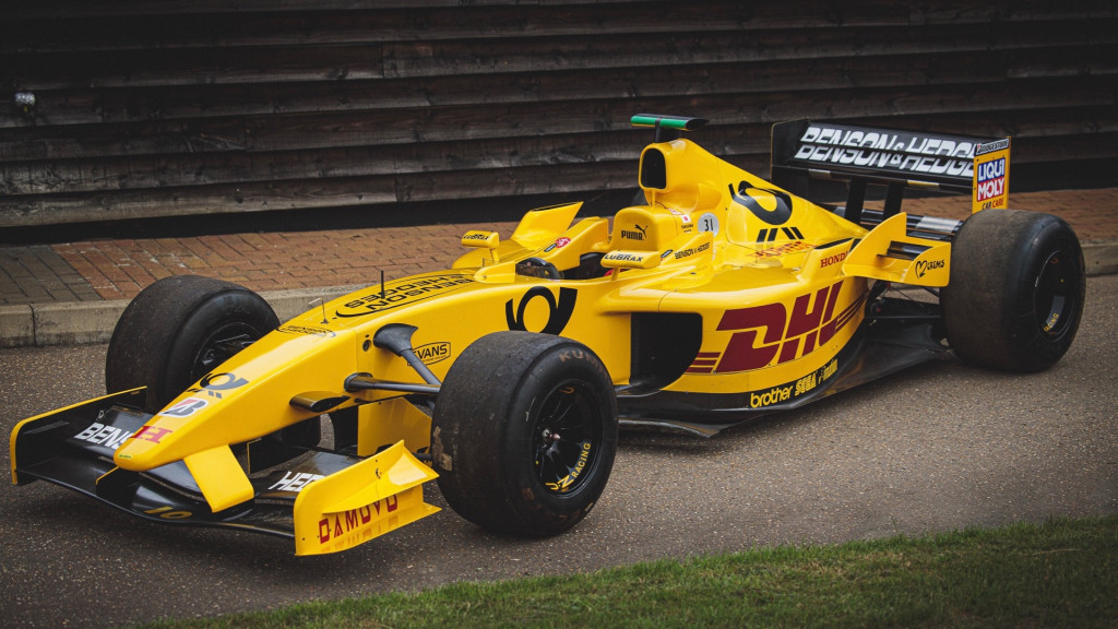 Driveable F1 car raced by Takuma Sato up for auction