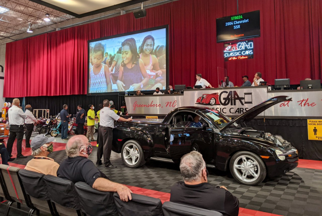 Chevrolet SSR selling for charity