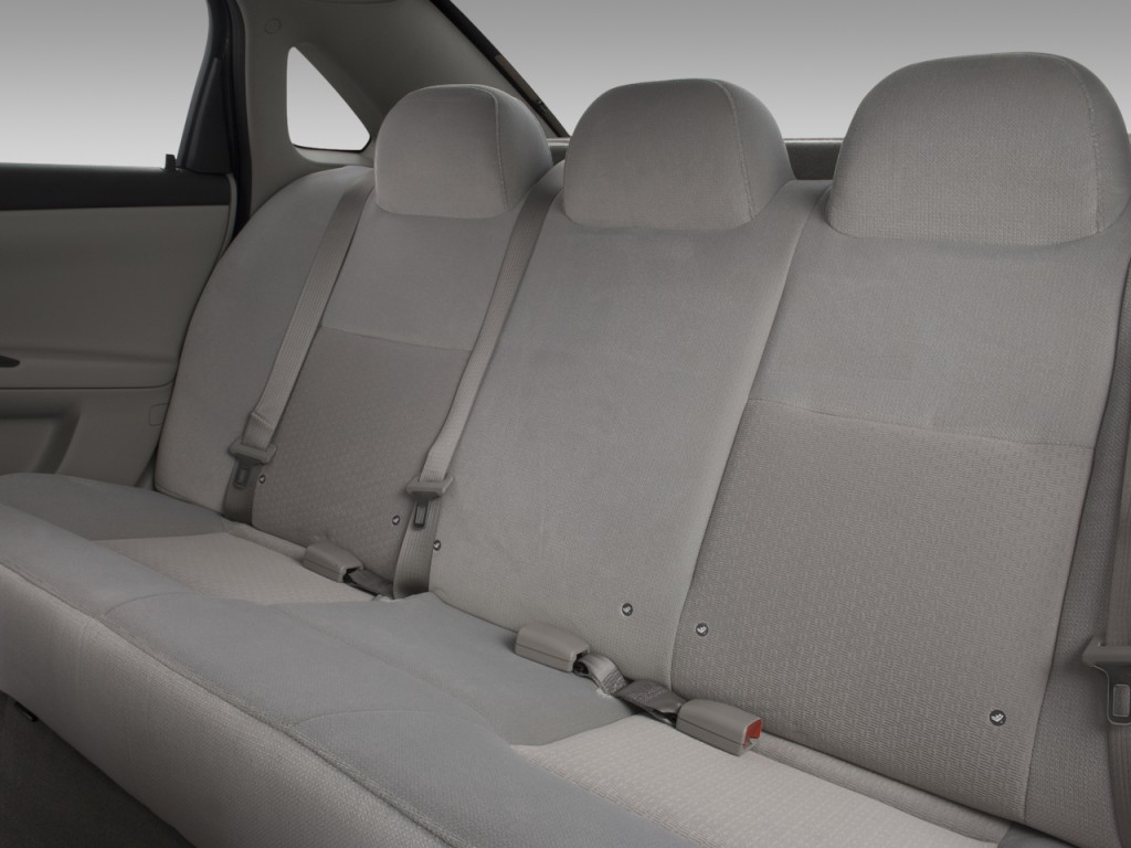 Image: 2009 Chevrolet Impala 4-door Sedan 3.5L LT Rear Seats, size