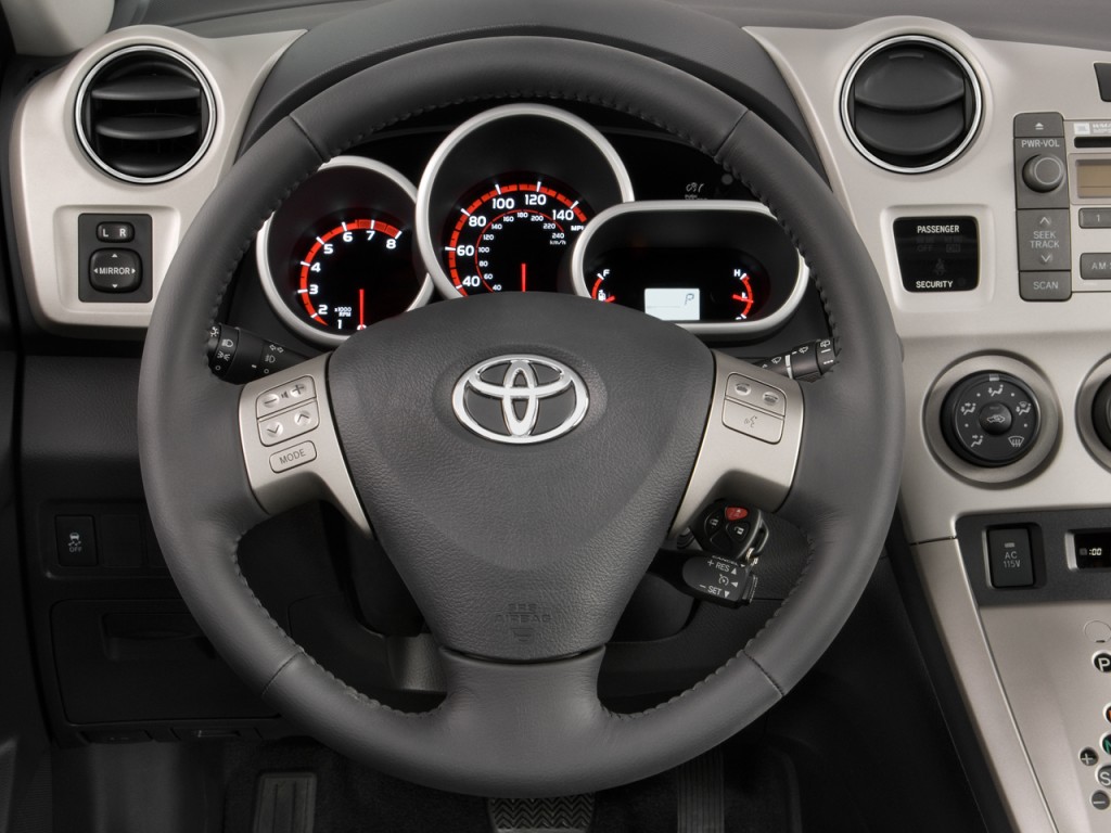 Image 2009 Toyota Matrix 5dr Wagon Auto XRS FWD Natl Steering Wheel Size 1024 X 768 Type 