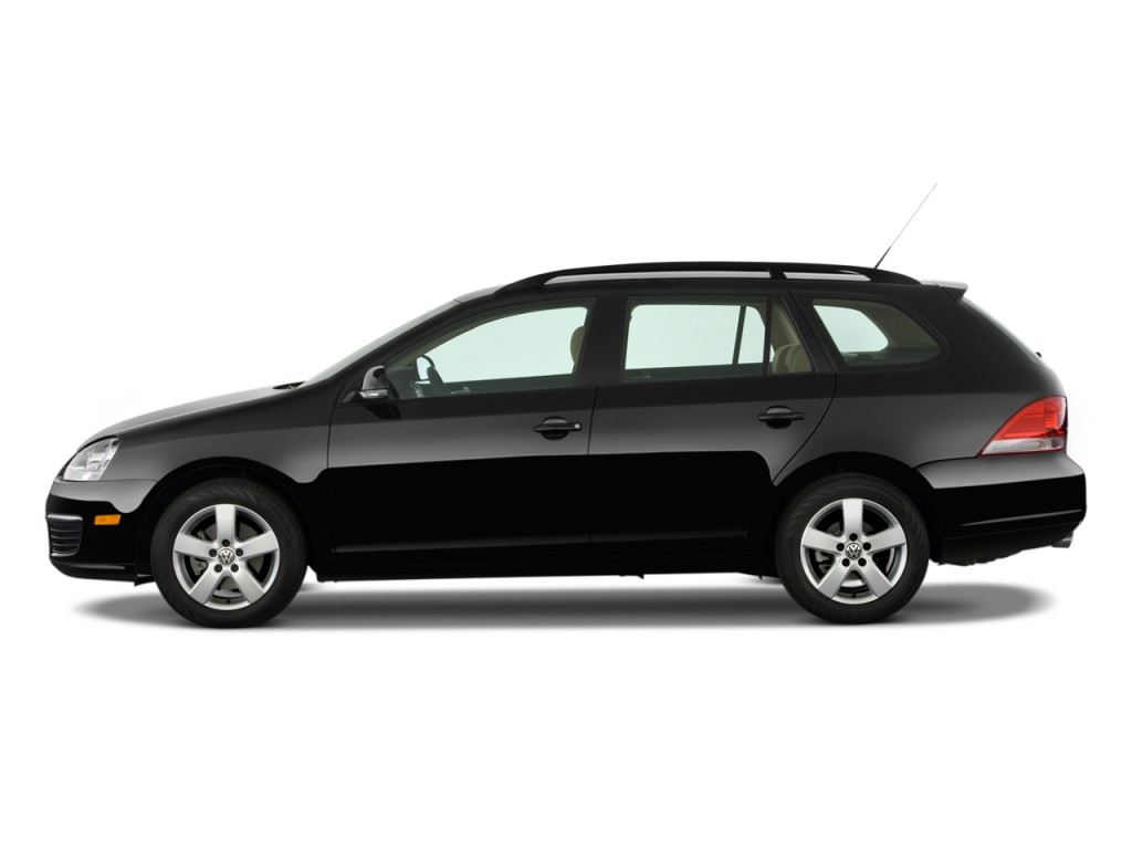 2009 volkswagen jetta sportwagen 4 door man s side exterior view_100255548_l