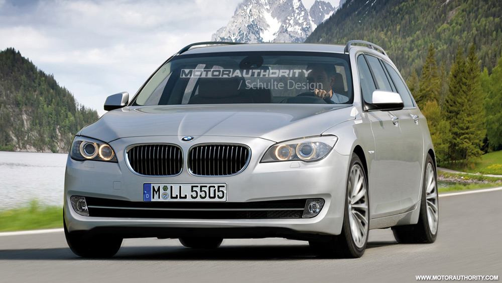 2011 BMW 5-Series Touring Wagon Rendered lead image