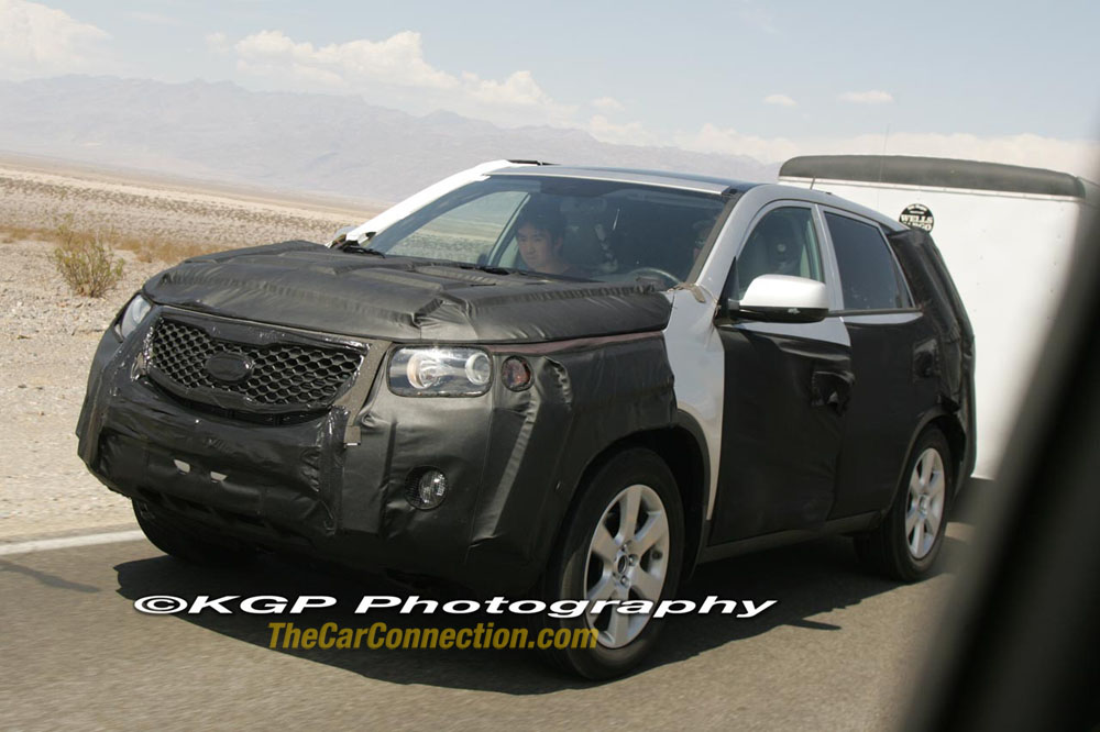 Death Valley Days: 2010 Kia Sorento Spied lead image