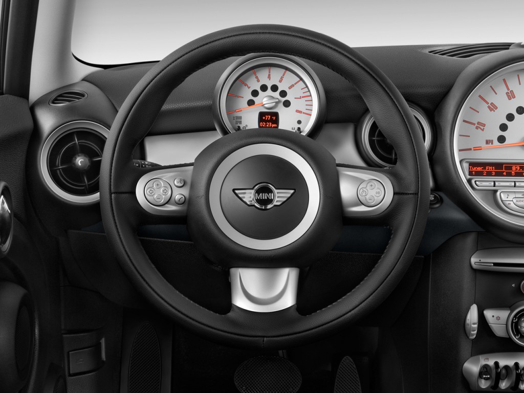 Image: 2010 MINI Cooper Hardtop 2-door Coupe Steering Wheel, size: 1024 ...