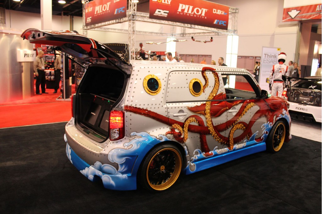 2010 SEMA Show: The Squid Scion xB byThe Salty Dogs live photos