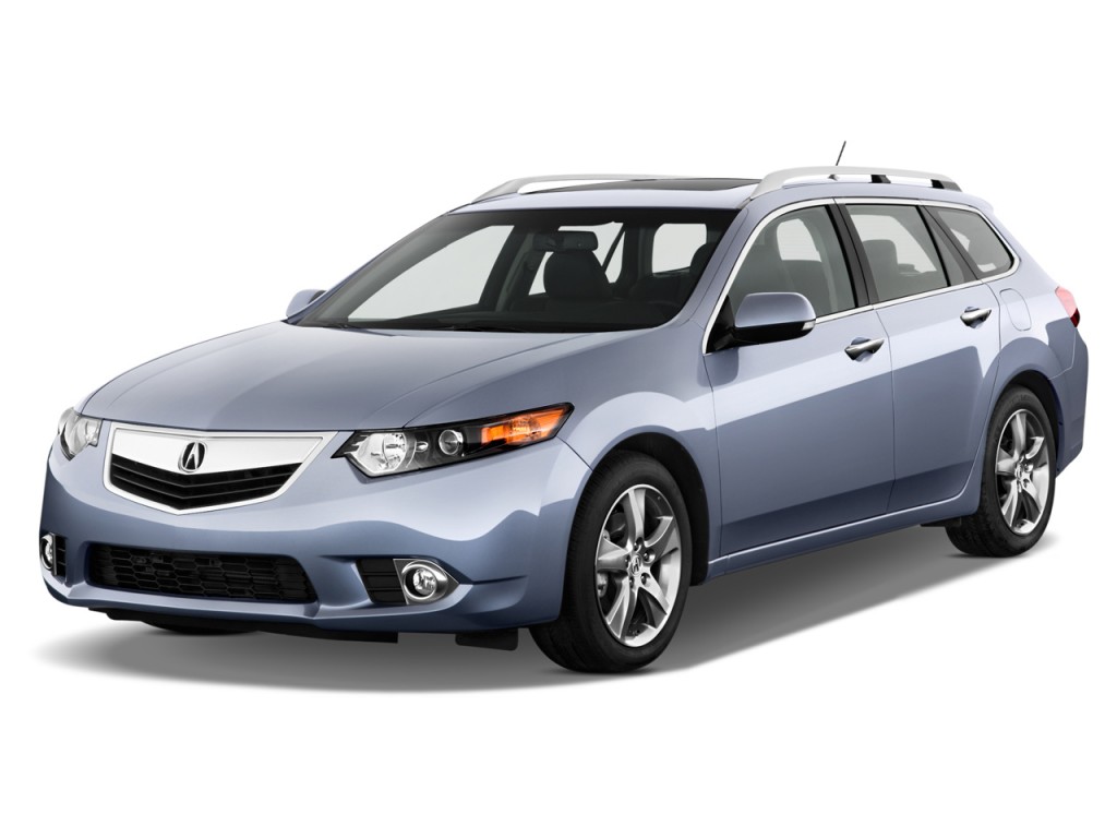 2012 Acura TSX 5dr Sport Wagon I4 Auto Tech Pkg Angular Front Exterior View