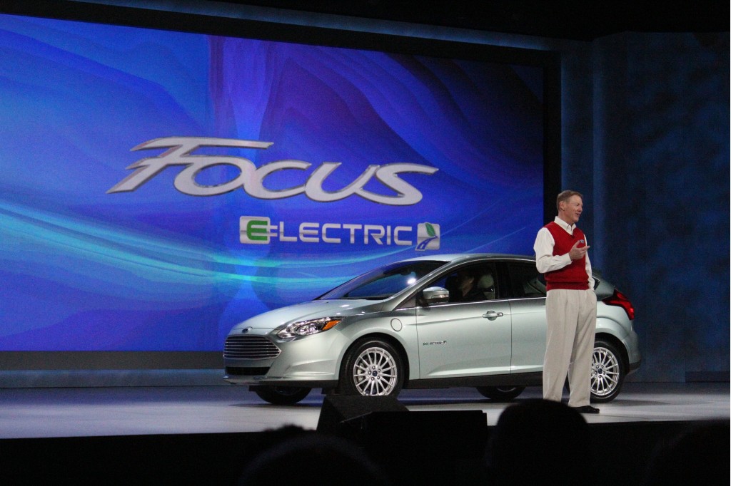 2012 Ford Focus Electric live photos