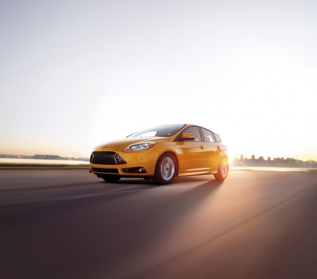 Ford Focus ST, launched at the 2011 Los Angeles Auto Show