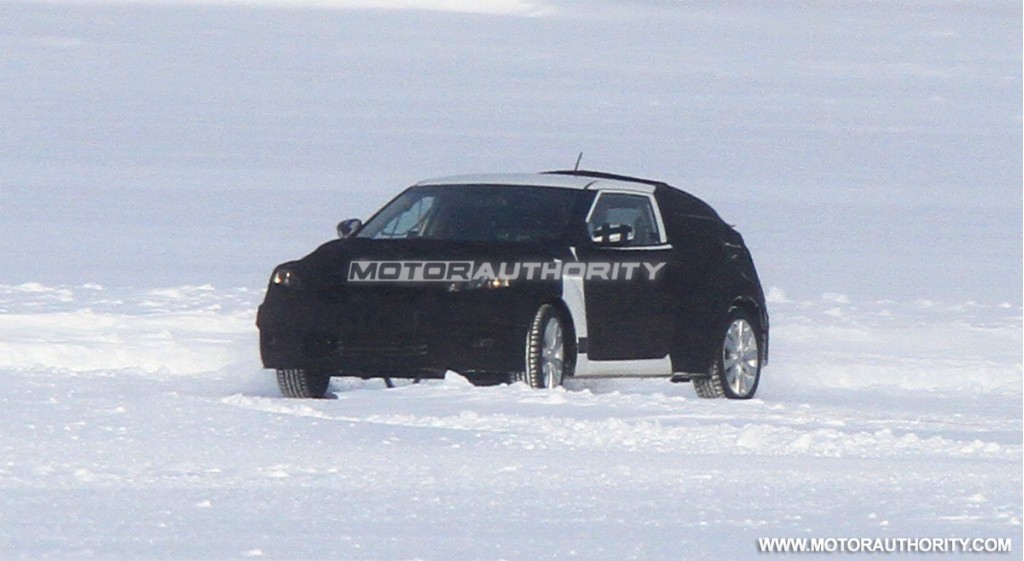 2012 Hyundai Veloster spy shots