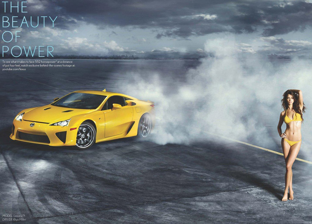 Video: 2012 Lexus LFA Meets Dutch Supermodel In Sports Illustrated