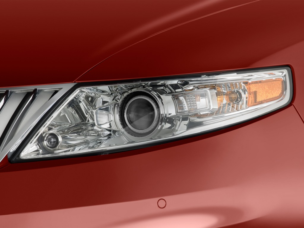 Image: 2012 Lincoln MKS 4-door Sedan 3.7L AWD Headlight, size: 1024 x ...