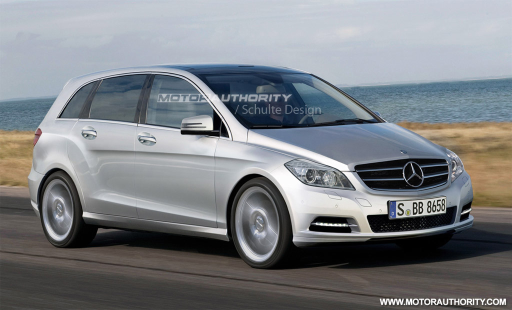 2012 Mercedes-Benz B-Class Spy Shots