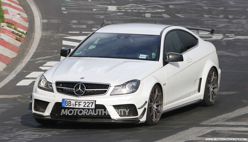 Mercedes C63 Amg Coupe Black Series Laps The Ring In 7 46