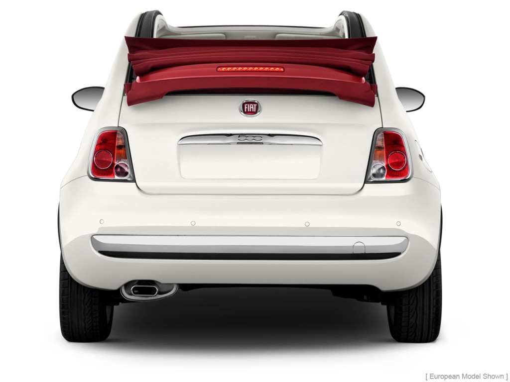 2013 fiat 500 2 door convertible lounge rear exterior view_100412338_l