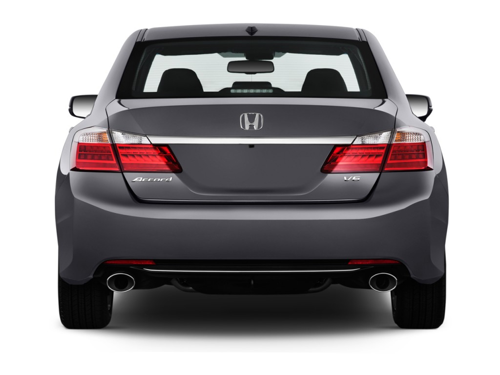 Image: 2013 Honda Accord Sedan 4-door V6 Auto EX-L Rear Exterior View, size: 1024 x 768, type