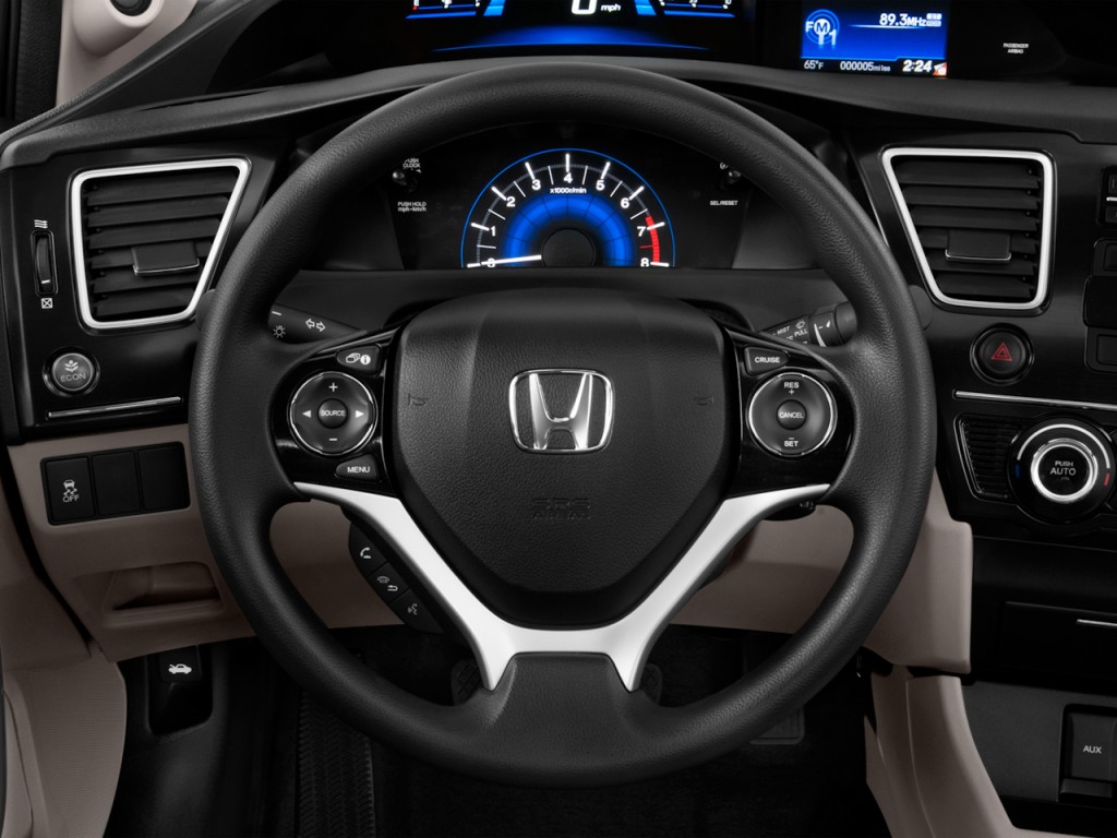 Image 2013 Honda Civic Coupe 2 Door Auto Ex Steering Wheel Size 1024