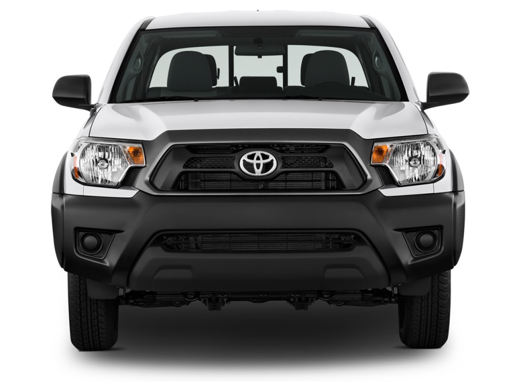Image: 2013 Toyota Tacoma 2WD Double Cab I4 AT (Natl) Front Exterior View, size: 1024 ...