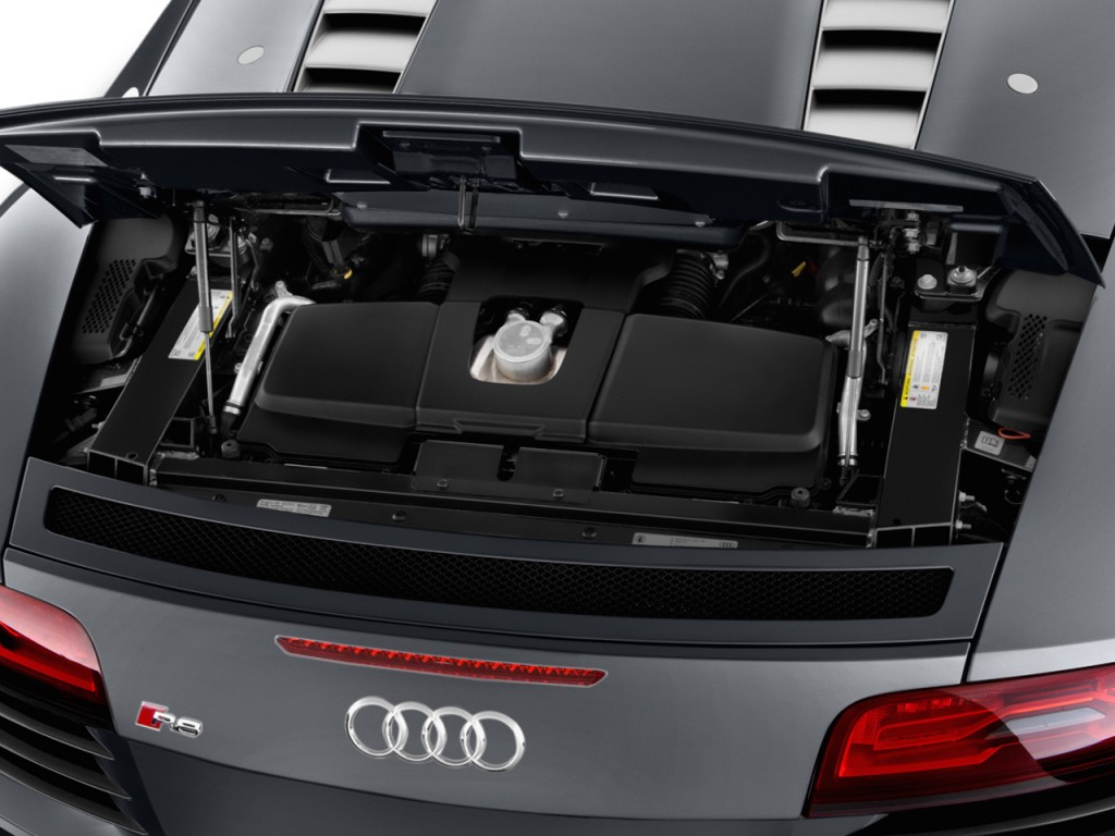 Image: 2014 Audi R8 2-door Convertible Man Quattro Spyder V8 Engine ...