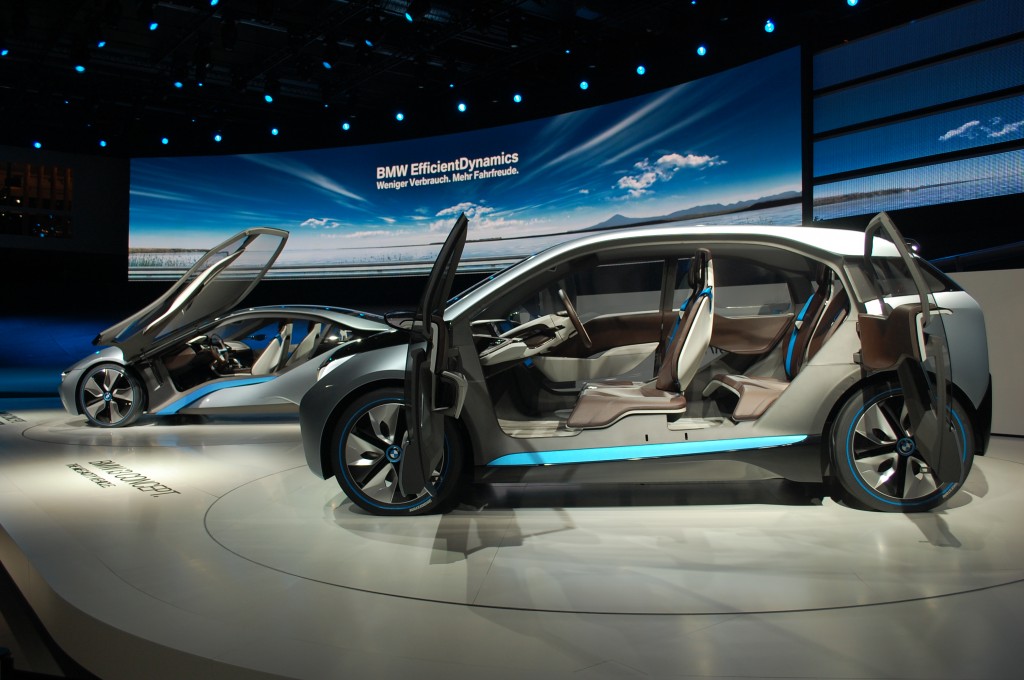 Photos en direct du concept BMW i3 2014, Salon automobile de Francfort 2011