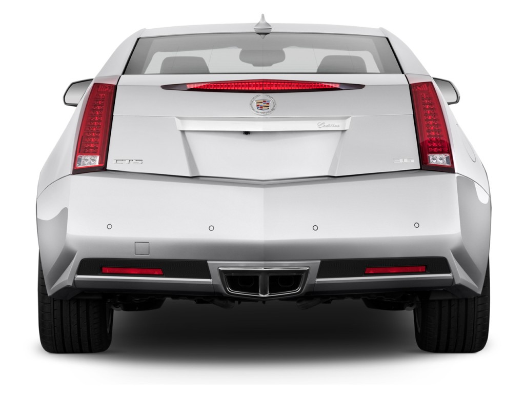 Image: 2014 Cadillac CTS 2-door Coupe Premium RWD Rear ...