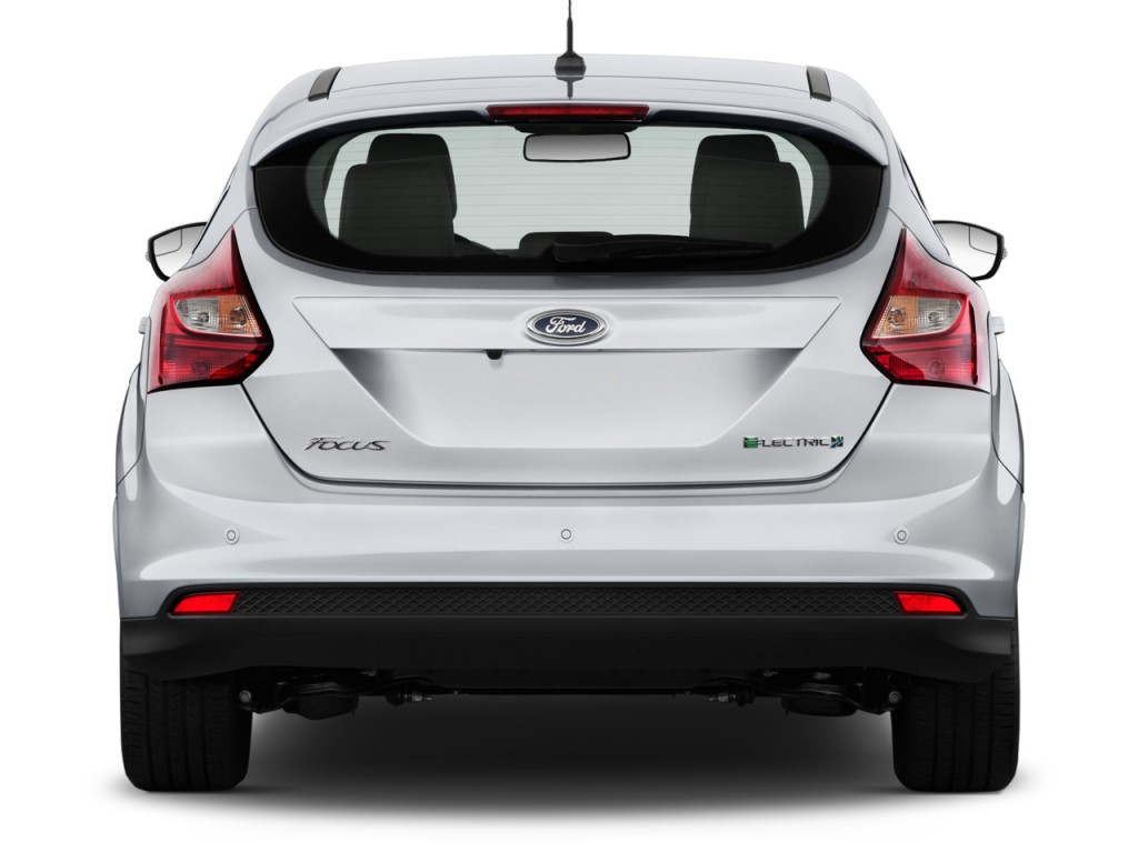 2014 ford focus electric 5dr hb rear exterior view