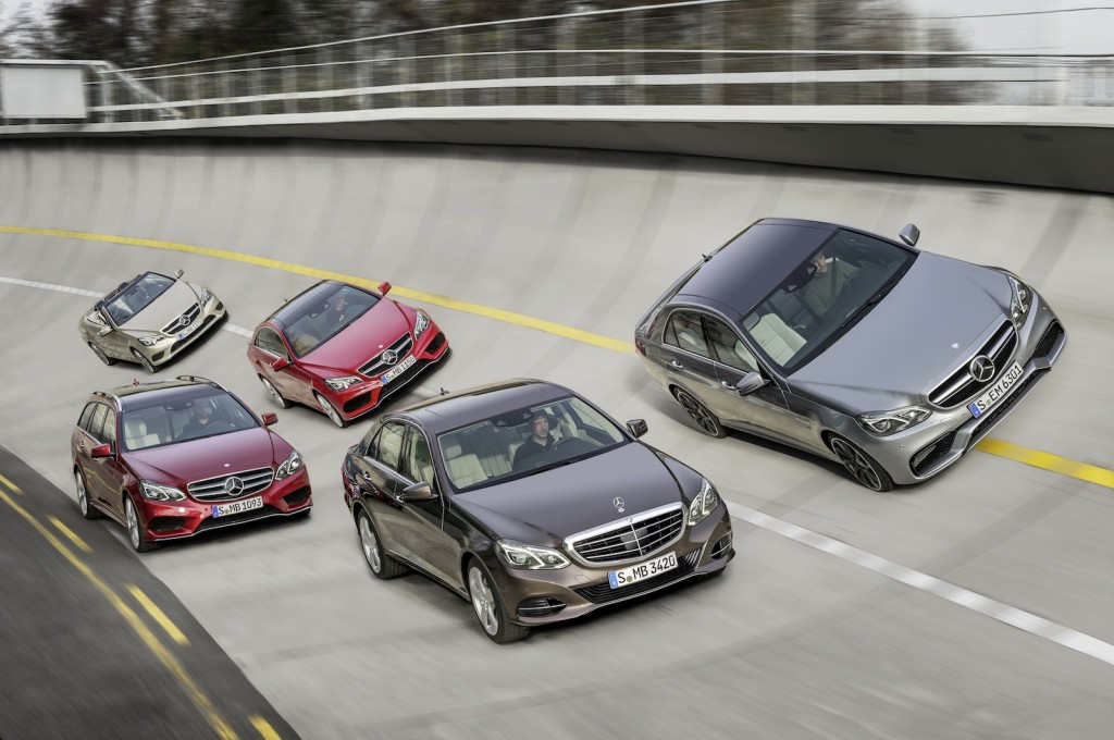 2014 Mercedes-Benz E Class models