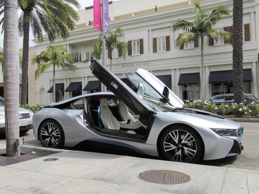 2015 BMW i8, test drive in greater Los Angeles area, Apr 2014
