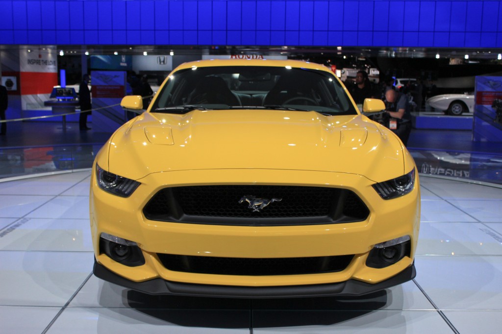 2015 Ford Mustang live photos, 2014 Detroit Auto Show