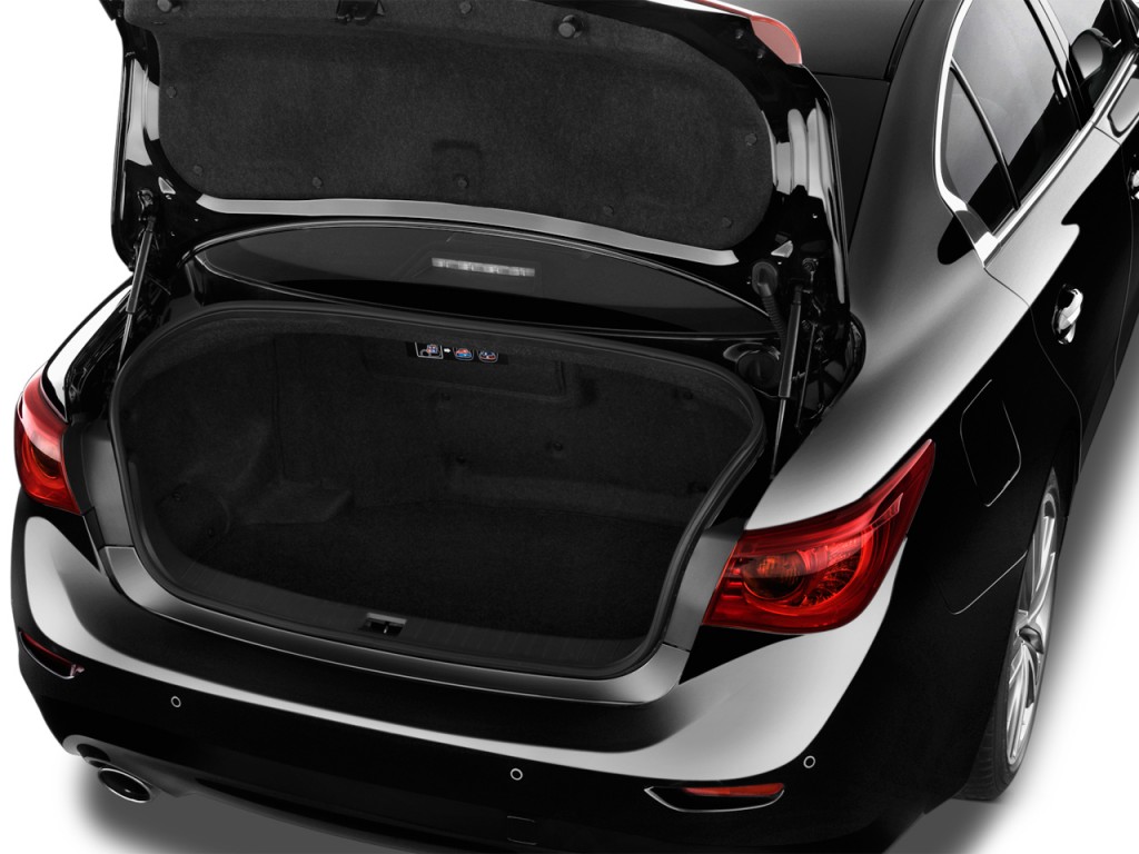 Image: 2015 Infiniti Q50 4-door Sedan Hybrid Sport RWD Trunk, size