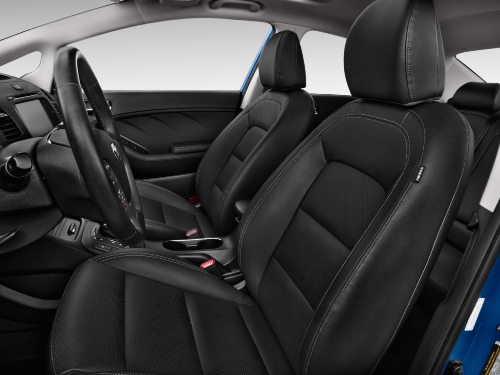Image: 2015 Kia Forte 4-door Sedan Auto EX Front Seats ... Image: 2015 Kia Forte 4-door Sedan Auto EX Front Seats ...