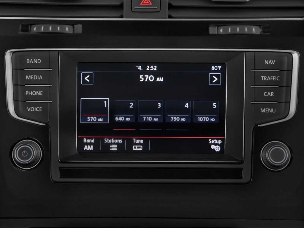 2015 volkswagen golf 4 door hb auto tsi sel audio system_100504951_l