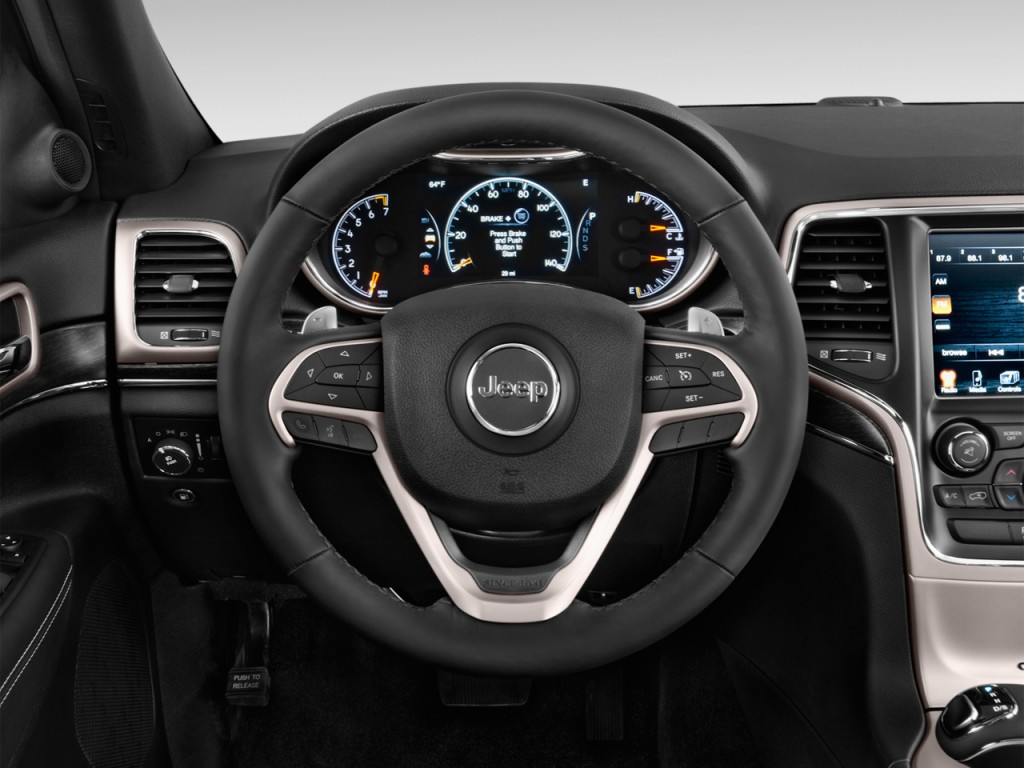 2017 Jeep Grand Cherokee Steering Wheel Size