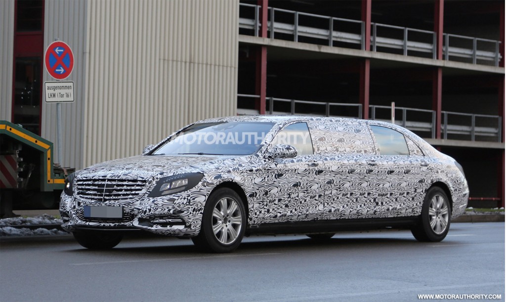 I complain Healthy food Omit 2016 Mercedes-Maybach S600 Pullman Spy Shots (With Interior)
