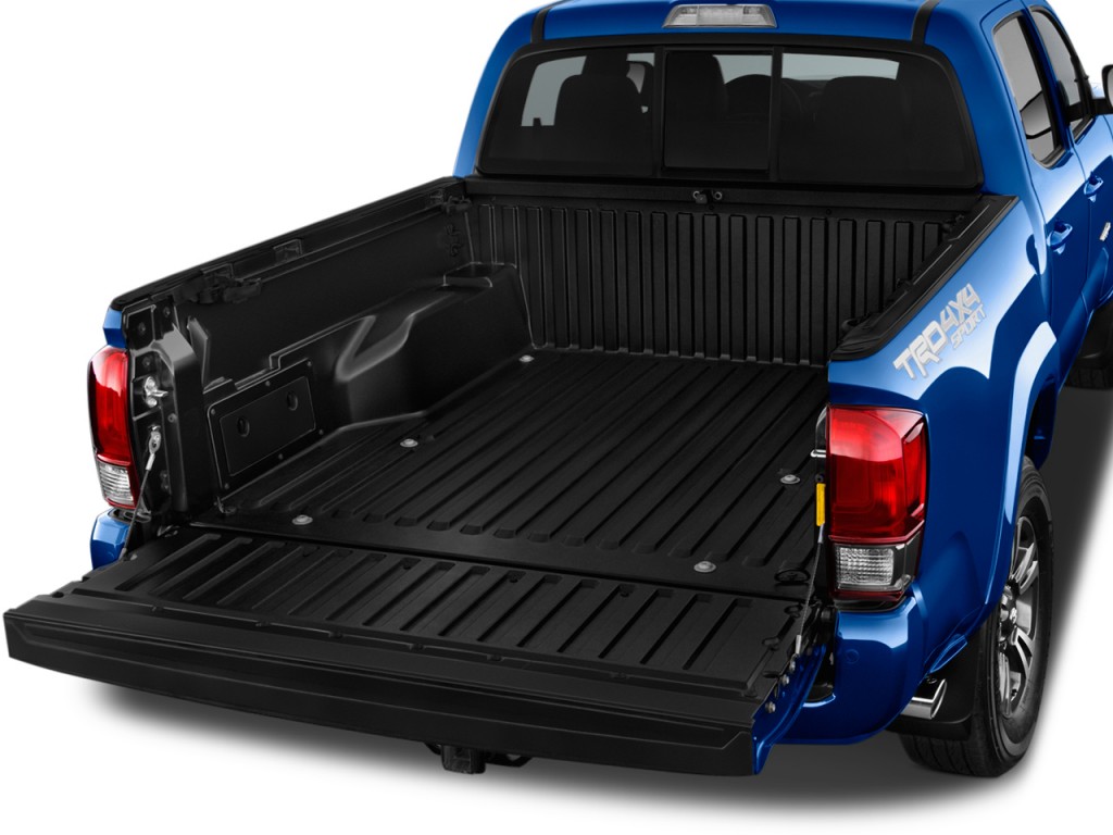 Image 2016 Toyota Tacoma 2wd Double Cab V6 At Trd Sport Natl Trunk