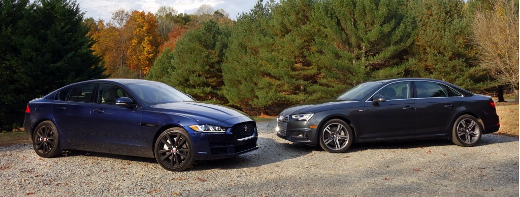 2017 Audi A4 vs. 2017 Jaguar XE